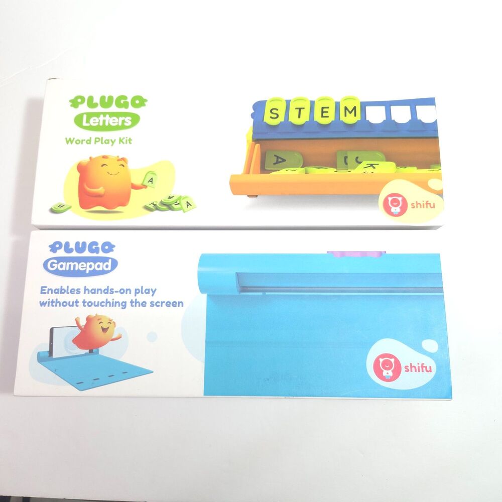 Plugo Letters Word Play Kit & Gamepad by Shifu STEM Learning Educational Toy